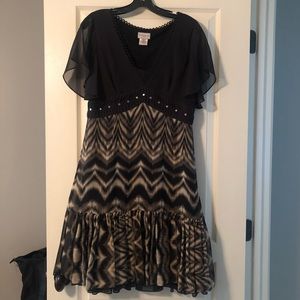 Karen Millen fit and flare dress size 10